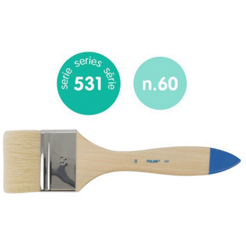 Pensula Milan seria 531 par porc - nr 60