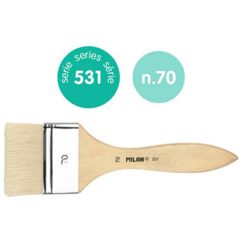 Pensula Milan seria 531 par porc - nr 70