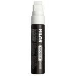 Marker pentru sticla Fluoglass Jumbo Milan - Alb