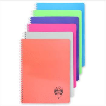 Caiet spira A4 120 file coperta carton