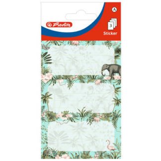 Etichete scolare Herlitz Tropical