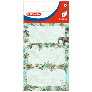Etichete scolare Herlitz Tropical