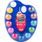 Acuarele paleta 12 culori Vedeta Daco