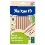 Creioane colorate groase Pelikan 12 culori