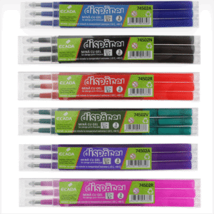 Mina pix Disparel - albastra, neagra, rosie, verde