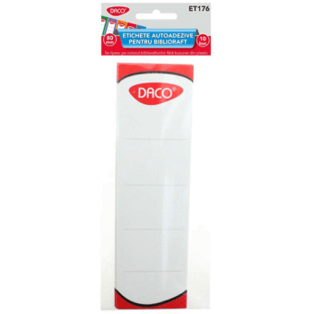 Etichete autocolante biblioraft 75mm 10 set