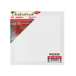 Panza pictura pe sasiu Daco 380g 25x25 cm