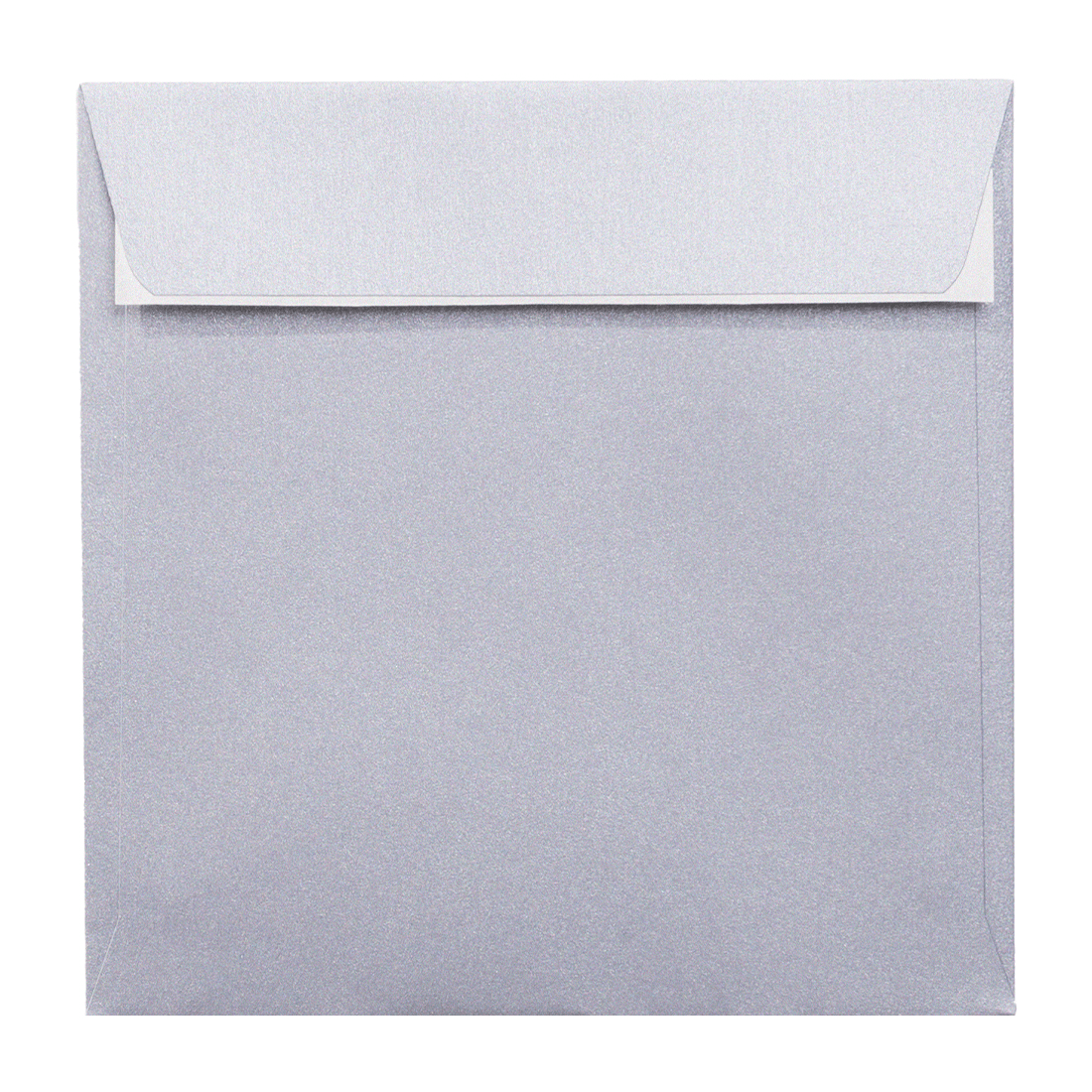 Plic colorat patrat 16x16 120g - argintiu 25buc Plic argintiu patrat 16x16