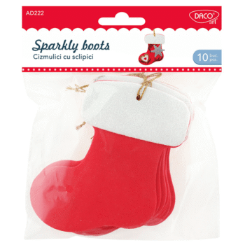 Cizmulici cu sclipici DacoArt