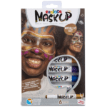 Culori piele si fata Carioca Mask Up 6 culori - Metalizate
