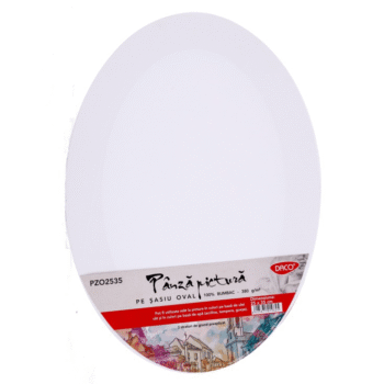 Panza pictura pe sasiu oval Daco 380g 35x50
