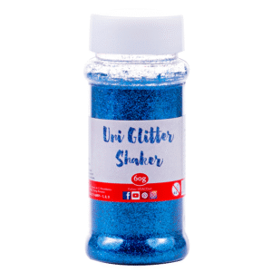 Pudra glitter Monosararita glitter - Albastru