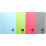 Caiet A4 60 file coperta plastic Daco