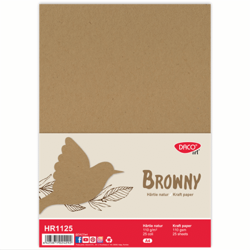 Hartie natur Browny DacoArt
