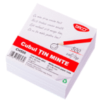Cub hartie 9x9 cm 500 coli Daco