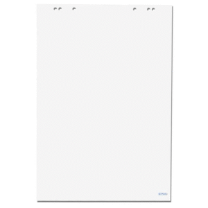 Hartie flipchart Herlitz 68x99 cm 5 seturi x 20 file - veline