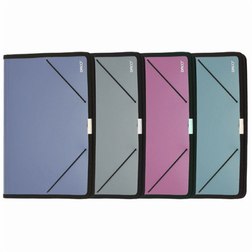 Mapa plastic cu burduf textil Daco