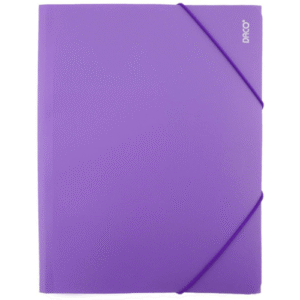 Mapa plastic cu elastic A4 Daco - Mov