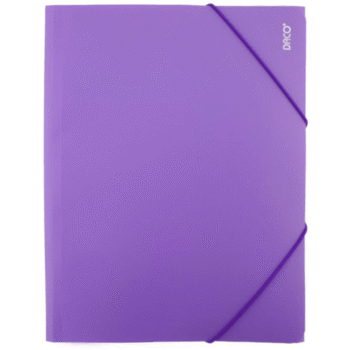 Mapa plastic cu elastic A4 Daco - Mov