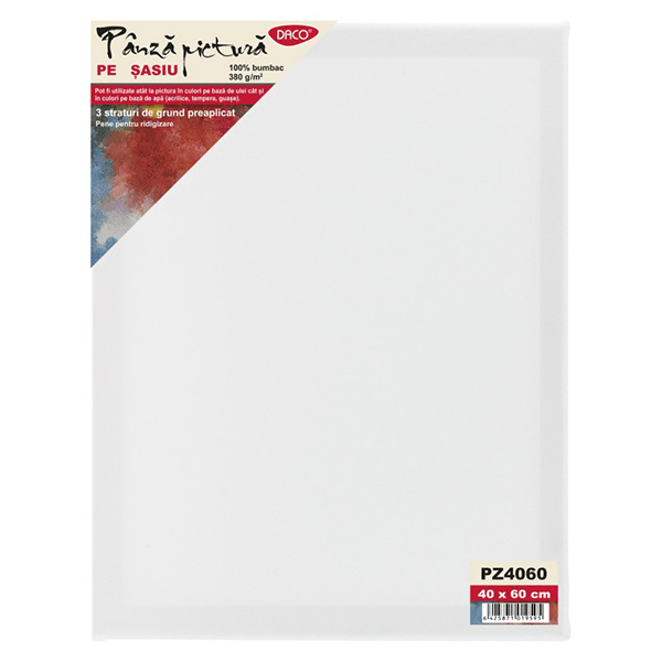 Panza pictura pe sasiu Daco 380g 40x60 cm Panza pictura pe sasiu Daco 380g 40x60 cm