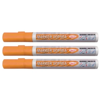 Markere vopsea Daco - Portocaliu Fluorescent