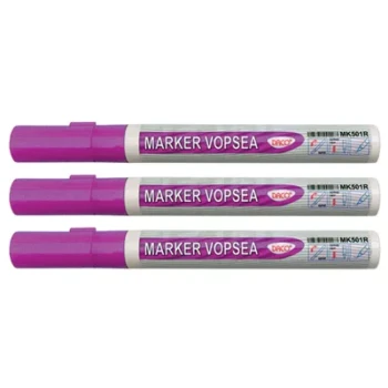 Marker vopsea Daco - Roz Fluorescent