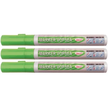 Marker vopsea Daco – Verde Fluorescent