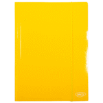 Mapa carton cu elastic A4 Daco - Galbena