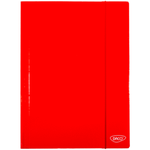 Mapa carton cu elastic A4 Daco - Rosie