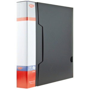 Mapa plastic 100 folii Daco - Neagra