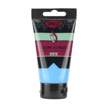 Culori acrilice Daco 75 ml - Albastru Ceruleum