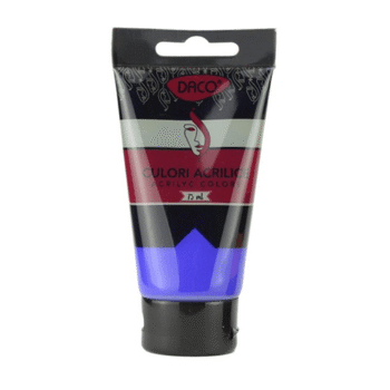 Culori acrilice Daco 75 ml - Albastru Ultramarin