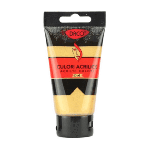 Culori acrilice Daco 75 ml - Auriu