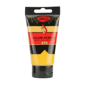 Culori acrilice Daco 75 ml - Galben Ocru