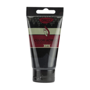 Culori acrilice Daco 75 ml - Negru