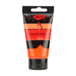 Culori acrilice Daco 75 ml - Portocaliu