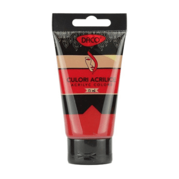 Culori acrilice Daco 75 ml - Rosu Carmin