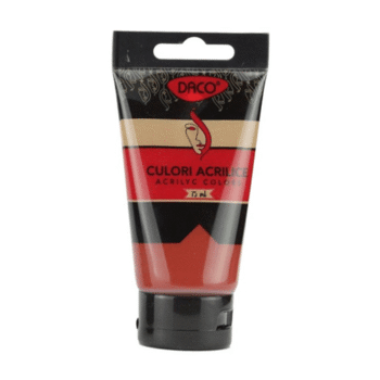 Culori acrilice Daco 75 ml - Rosu Ocru