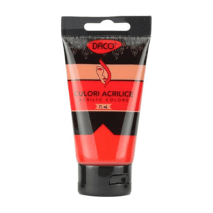 Culori acrilice Daco 75 ml - Rosu Vermilion