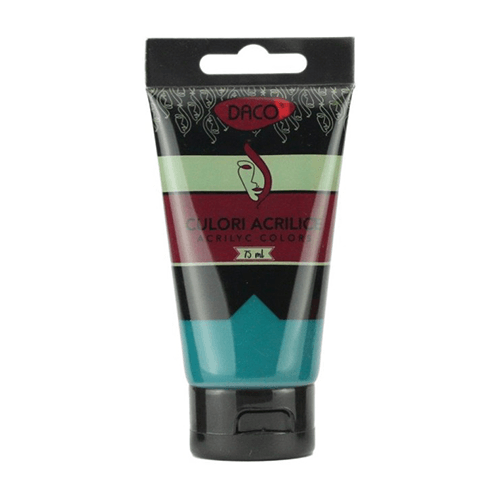Culori acrilice Daco 75 ml - Verde Turcoaz Culori acrilice Daco 75 ml - Verde Turcoaz