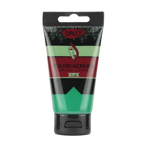 Culori acrilice Daco 75 ml - Verde Viridian Culori acrilice Daco 75 ml - Verde Viridian
