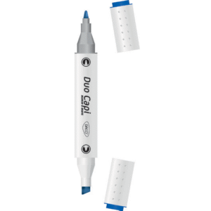 Marker grafic 12 culori Duo Capi Daco