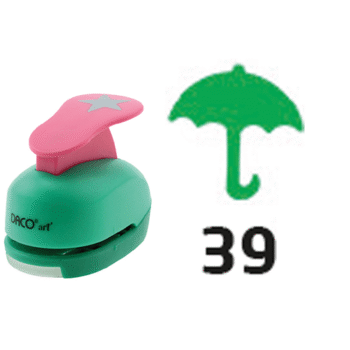 Perforator cu model 2.5 cm - Umbrela (39)