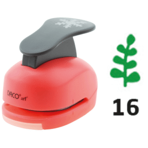 Perforator cu model 3.8 cm Frunza salcam (16)