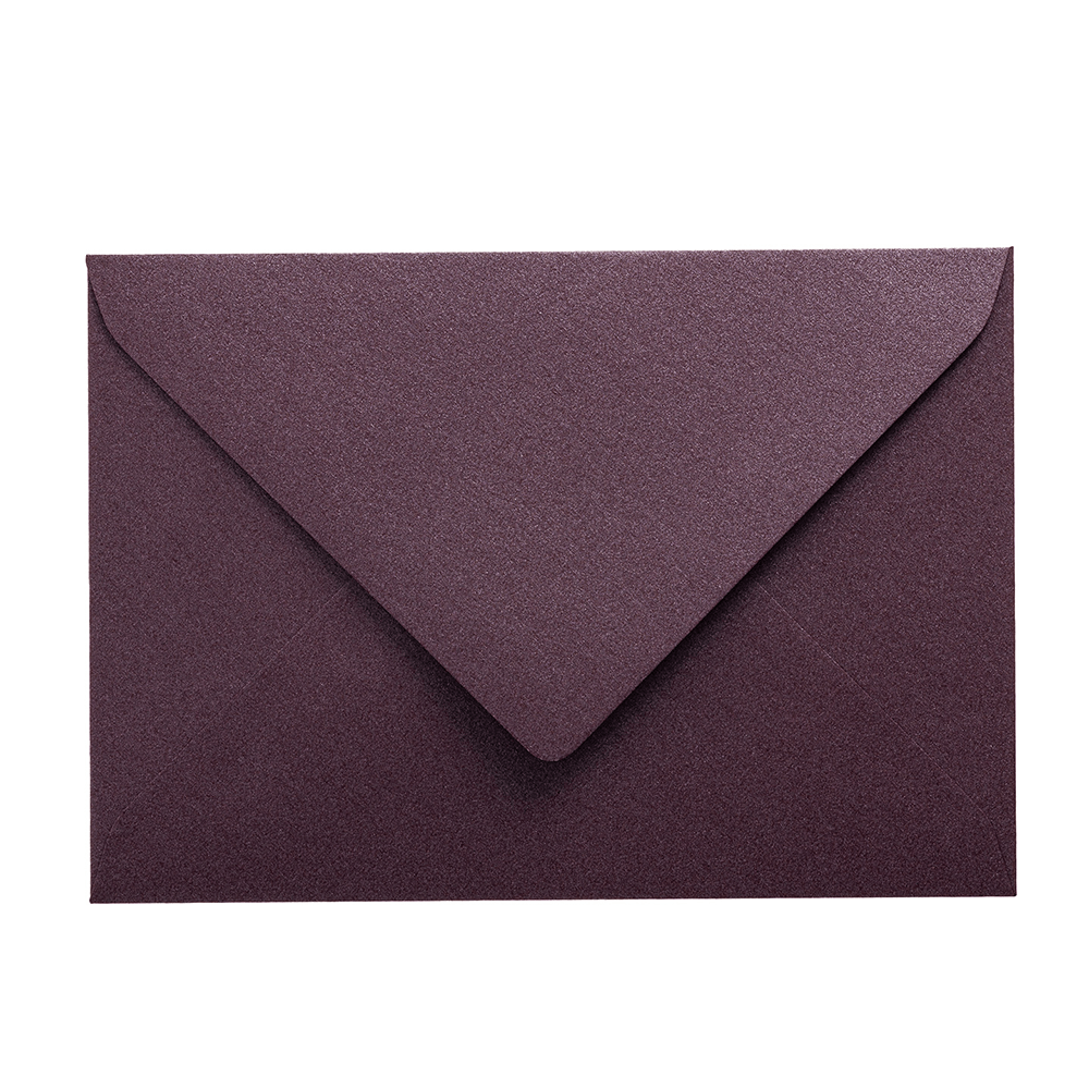 Plic colorat C6 120g mp - rubin sidefat Plic rubin sidefat C6 color