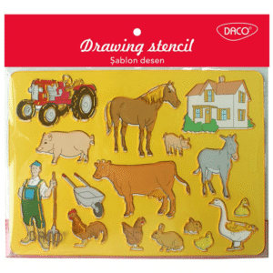 Sablon desen Ferma Daco