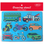 Sablon desen Transport Daco
