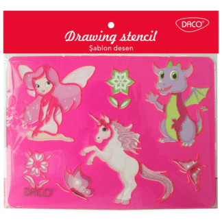Sablon desen Unicorni Daco