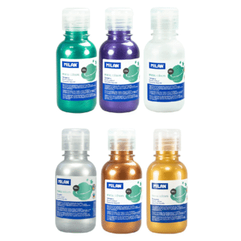 Tempera Milan 125ml - culori Metalizate