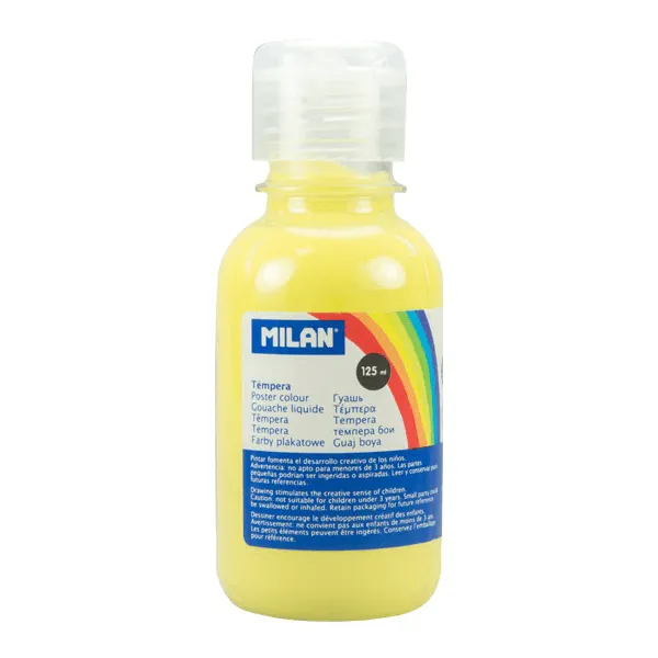 Tempera Milan 125ml Galben Deschis Tempera Milan 125ml Galben Deschis